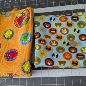 Bundle Of 2 Flannel Fabric